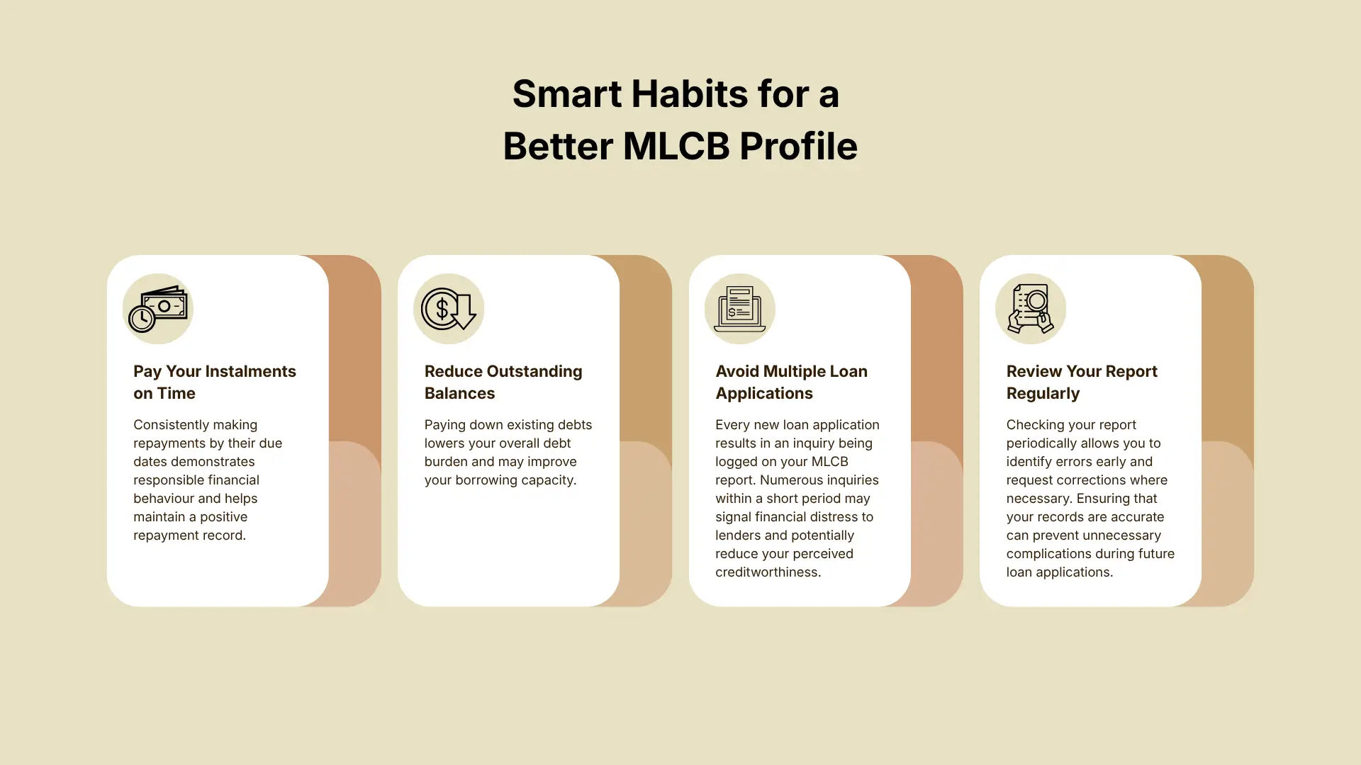How to Improve Your MLCB Report